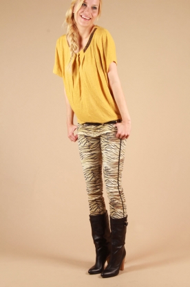 IKKS |  T-shirt Nisa | ochre