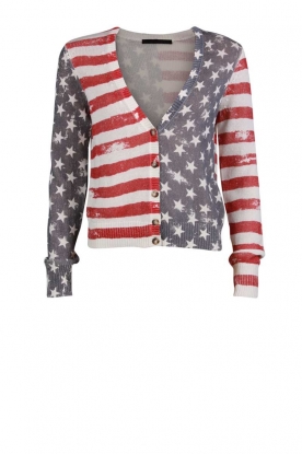 Cardigan Strickjacket | red