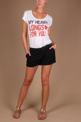 Set |  T-shirt Love | white