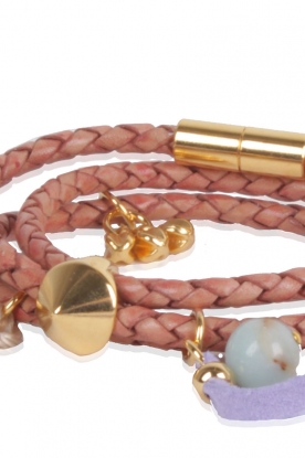 Mippies |  Bracelet Bono | dusty pink