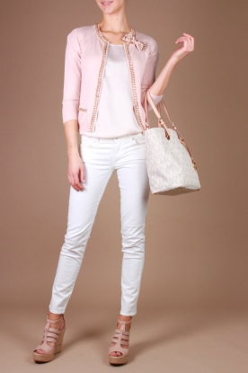 7 For All Mankind |  Jeans Gwenevere skinny | white