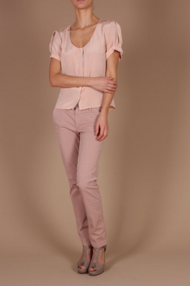 7 For All Mankind |  Chino broek Roxanne | light pink