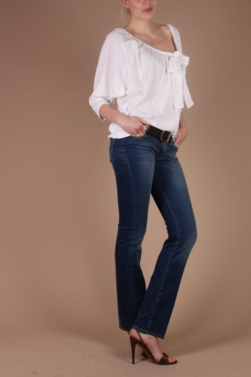 7 For All Mankind |  Pants Midnight Miami | dark blue