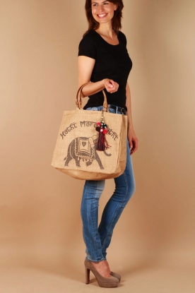 Star Mela |  Shoulder bag Hathi | grey