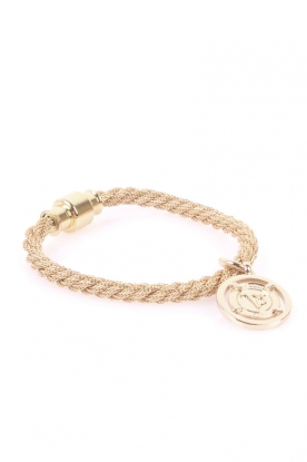 Bracelet Twisted Cord | light gold