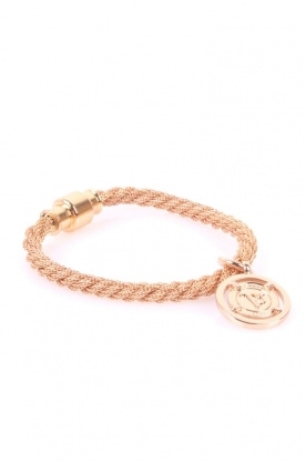 Bracelet Twisted Cord | rose