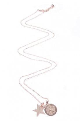 DMM Necklace Long Collier | rose