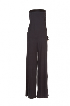 Strapless jumpsuit Regine | black Strapless jumpsuit Regine | black