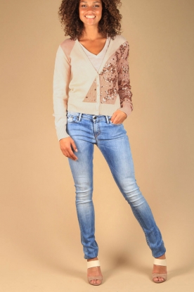 Pinko |  Cardigan Abbra | dusty pink