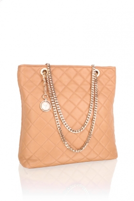  Quilted Shopper | camel