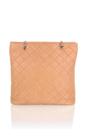  Quilted Shopper | camel