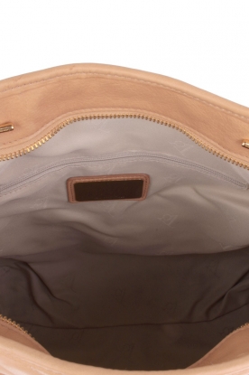  Quilted Shopper | camel