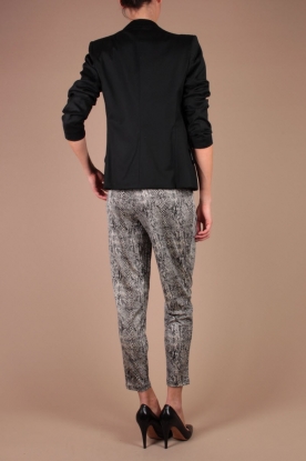  Silk Harem pants Randy | cream/black