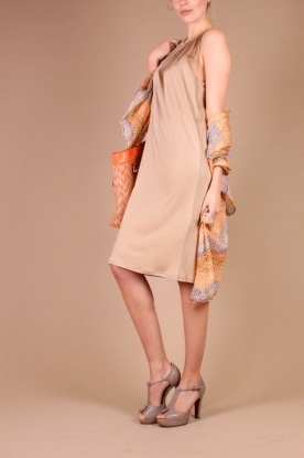  Silk Dress Jasmin | beige