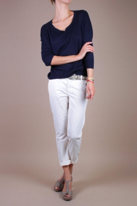 Zinga |  Cashmere Sweater Olivia | dark blue