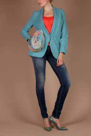 American Vintage |  Blazer Jade | blue/green
