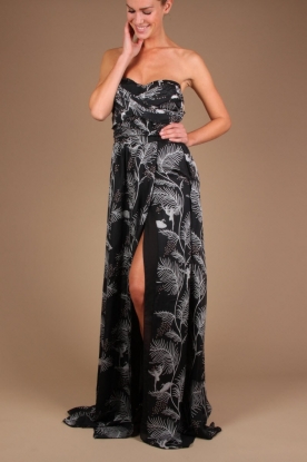 ELISABETTA FRANCHI |  Maxi dress Karma | black