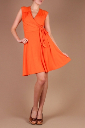 Unaluna |  Dress Dianna | orange