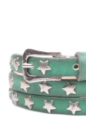 |  Belt Stars small | green