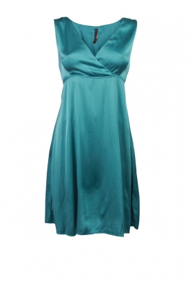 Silk Dress Aqua | turquoise