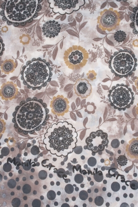 Manila Grace |  Scarf Broche | naturel