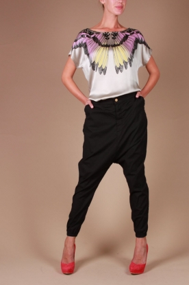 Manila Grace |  Pants Turco | black