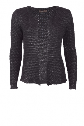 Cardigan Flora | black