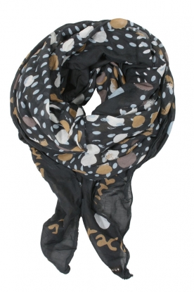 Scarf Dots | black