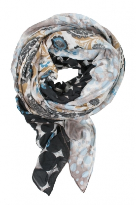 Scarf Broche | blue