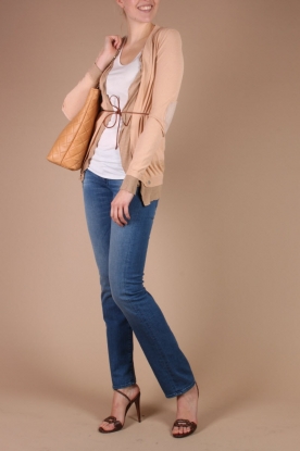 Manila Grace |  Cardigan Canapa | peach
