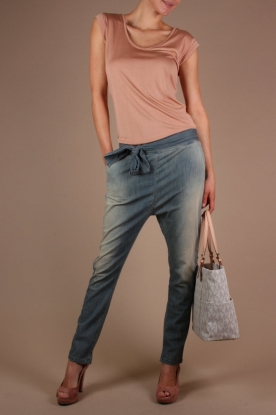 Manila Grace |  Jeans Chambrie Fiocco | blue