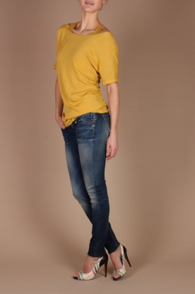  Dress Crush | ocher yellow