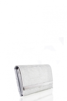 Michael Kors |  Leather wallet Tilda | silver