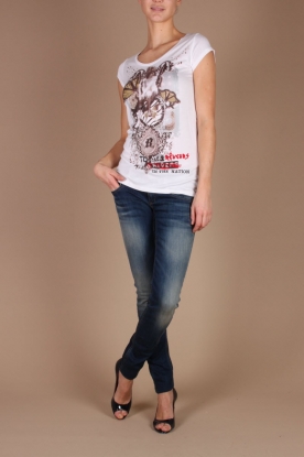 B by Bridget |  T-shirt Reveurs | white