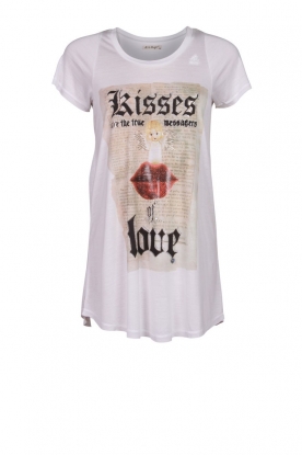 T-shirt Kisses | white