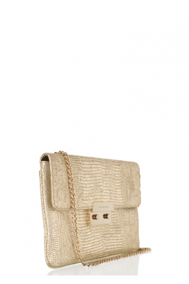 Michael Kors |  Leather bag Sloan |  gold