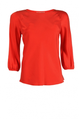 Silk blouse Bess | red