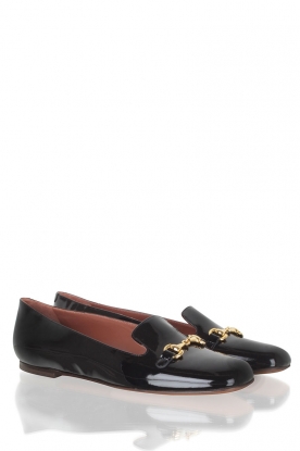 Leather loafers Logan | black