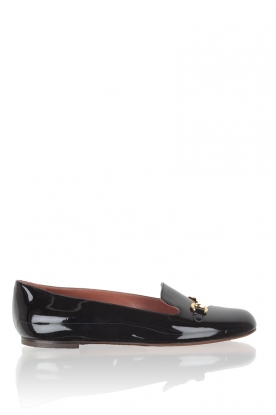 L'Autre Chose |  Leather loafers Logan | black
