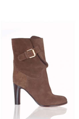 L'Autre Chose |  Leather Boots Janis | brown