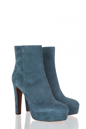 Leather Boots Joni | navy