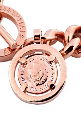 TOV ESSENTIALS |  Bracelet Solochain small | rose