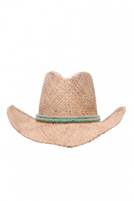 Cowboy hat Coloured bead | turquoise