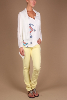 Acquaverde |  Long Skinny Alice | pale yellow