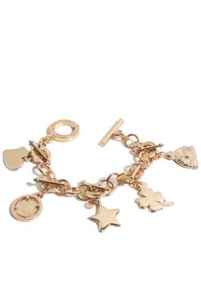 TOV ESSENTIALS |  Bracelet Charms | gold