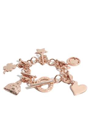 TOV ESSENTIALS |  Bracelet Charms | rose