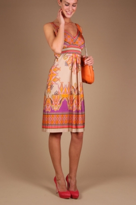 Ana Alcazar |  Dress Isabelle | beige
