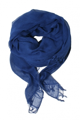 Scarf Echarpe | bleu electric