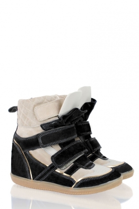 Wedge sneaker Katia | black