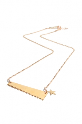 Necklace Saw short | brass